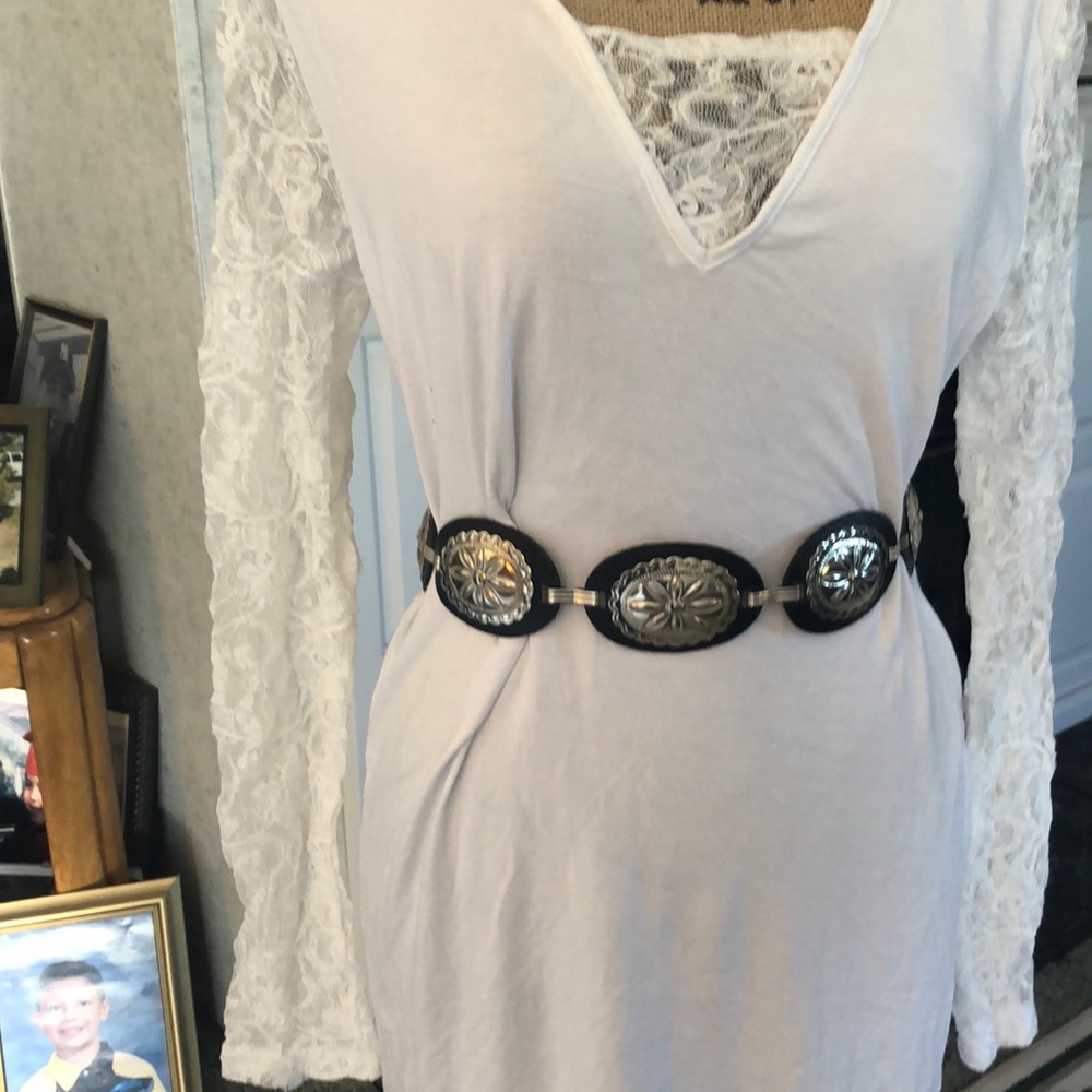 Faux Concho belt